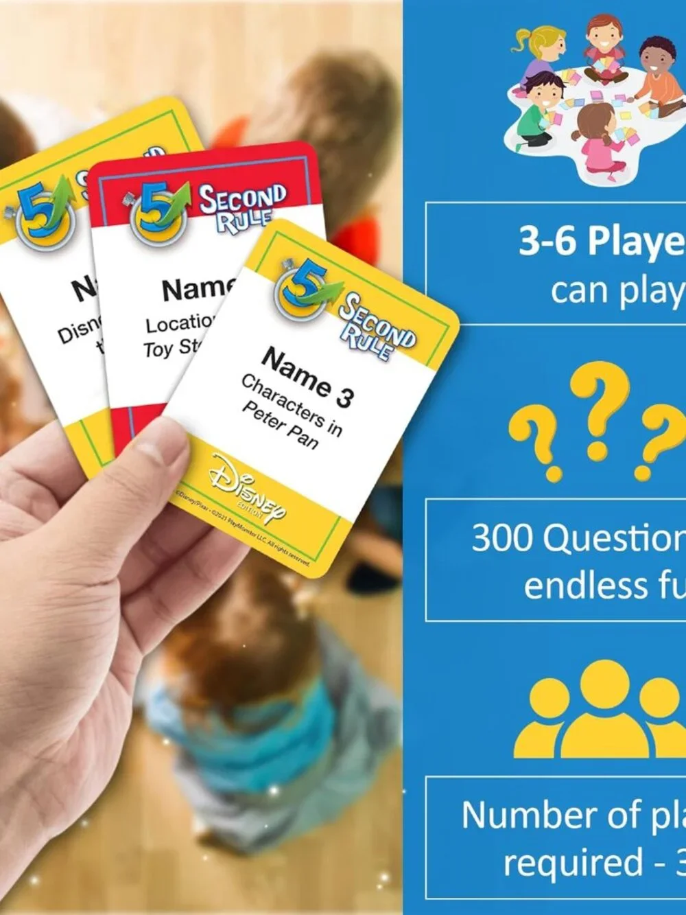 Disney Edition — Fun Family Game About Your Favorite Disney Characters — Ages 6+ - Picture 6 of 7